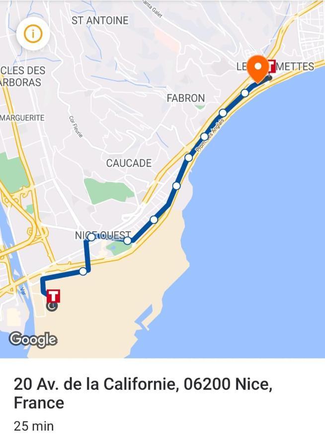 Magnifique 60m2 ,3 Pieces , Equipee,tres Lumineux, 2 Minutes A Pied De La Plage Nizza